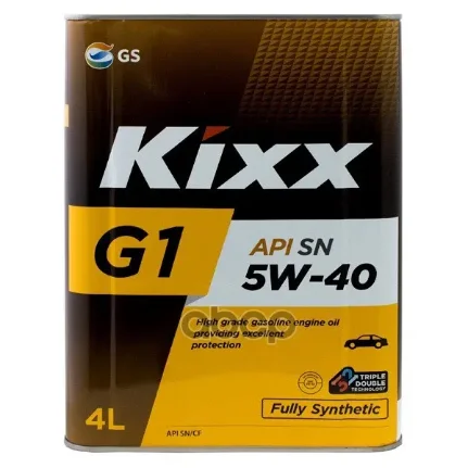 Фото для KIXX Масло Моторное 5w40 Sn/Sp/Cf 4l Kixx G1 Синтетика L531344tr1