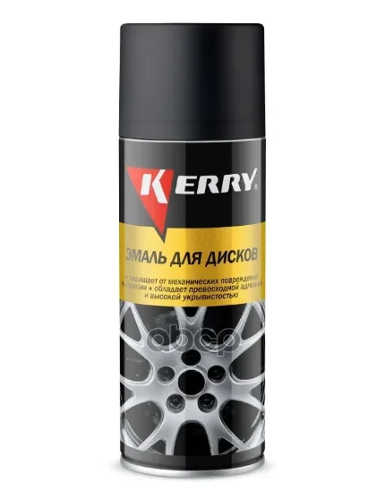 Фото для Краска-Спрей Keppи Для Дисков Черная Матовая Kr-960.6 Kerry арт. KR-960.6