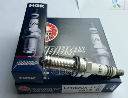 Фото для Свеча Зажигания Lfr6aix-11 Ngk (6619) (Япония) NGK арт. 6619