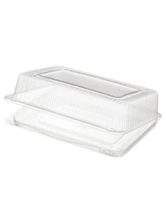 Контейнер с совмещ. крыш.прямоуг. БОПС РК-50(Т)0,8кг 296х166х50мм цвет прозр.