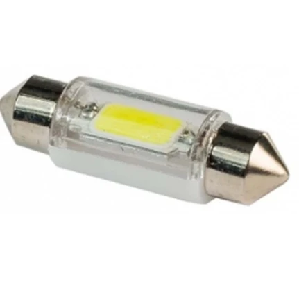 Фото для Лампа авто светодиодная 12V (SV8.5-36) C5W 3SMD белый - Диалуч