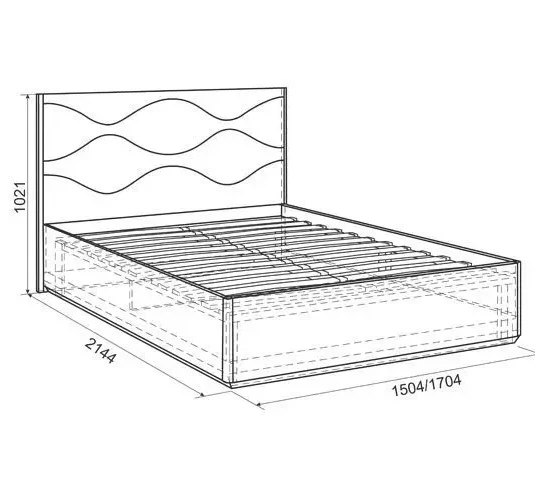 Zara-Krovat-1.6-Lyuks.