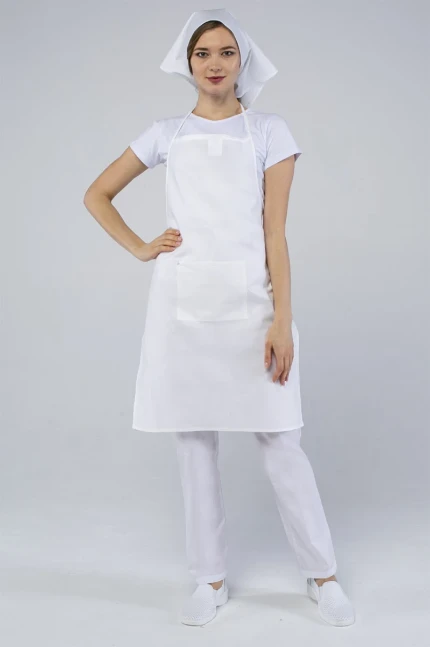 Фото для Фартук повара с грудкой (бязь)