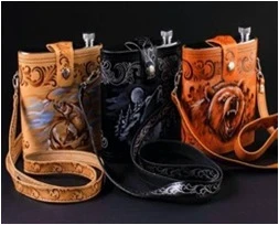 Фото для Фляжка ЛАДЬЯ 1000мл на ремне