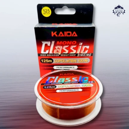 Фото для Леска монофильная Kaida Mono Classic 125м цвет - коричневый