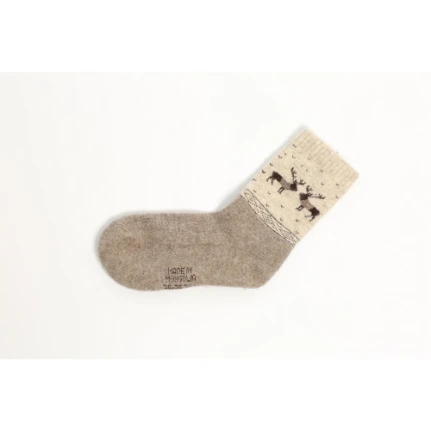 Фото для Носки Шерсть Северные олени