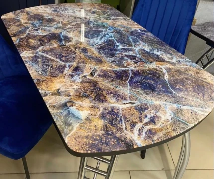 Фото для  Столешница Стеклянная с ф/п раздвижная 1100/1500*700 (Фотопечать 13) САН