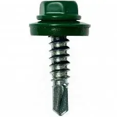 Фото для Шуруп кров. КРс ZP 5,5*25 6005 зел