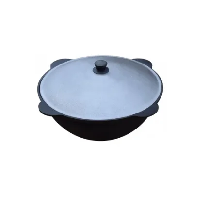 Фото для Казан чугунный 6л с крышкой