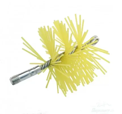 Фото для Щетка нейлоновая желтая 120мм