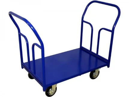 Фото для Тележка платформенная ТП-Д 100 с двумя ручками (500х800) (без колес)