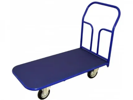 Фото для Тележка платформенная ТП-П 500 с резиновым покрытием (700х1200) (без колес)