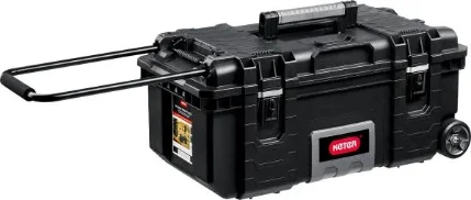 Фото для KETER GEAR MOBILE, (28″), пластиковый ящик-тележка на колесах (38375)