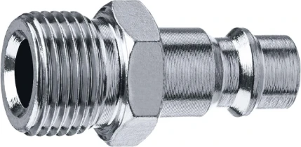 Фото для ЗУБР 3/8″M - рапид штуцер, переходник, Профессионал (64915-3/8)