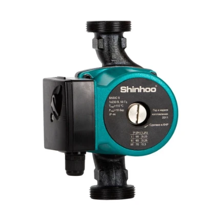 Фото для Насос циркуляционный Shinhoo BASIC S 25-8S 180