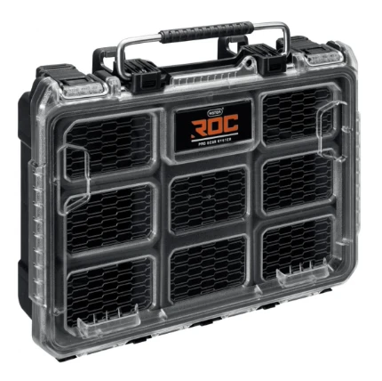 Фото для KETER ROC PRO GEAR 2.0 (14″) пластиковый органайзер, 7 съемных лотков (38376)