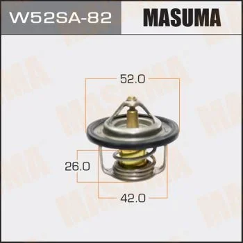Фото для Термостат с прокладкой MASUMA W52SA-82/W52SR-82 SUZUKI VITARA / ESCUDO G16A