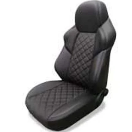 Фото для Авточехлы ДИНАС DRIVE , к/з + замша, (бежевый/замша бежевая)