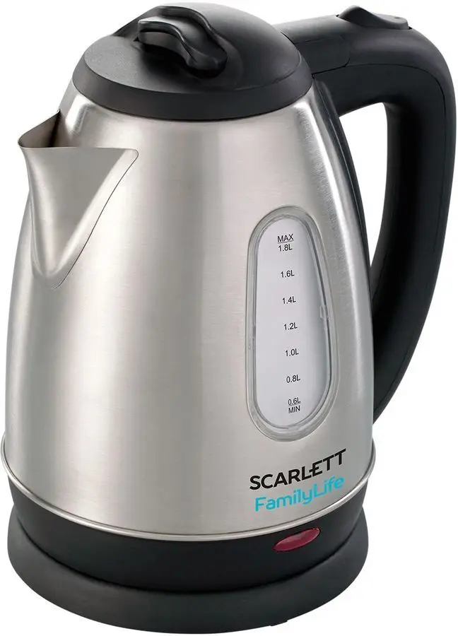 Чайник Scarlett SС-EK21S20 (1,8 л, 1600 Вт, смотр.окно)