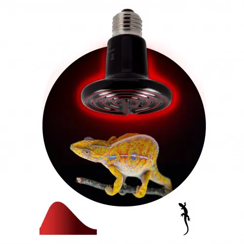 Лампа Инфракрасная ЭРА ЭРА FITO-150W-НQ керамическая серии CeramiHeat модель RX для брудера, рептили