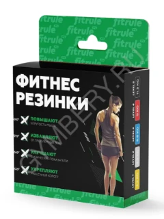 Фото для FitRule Набор мини-эспандеров (5шт+сумка), арт. 2313004