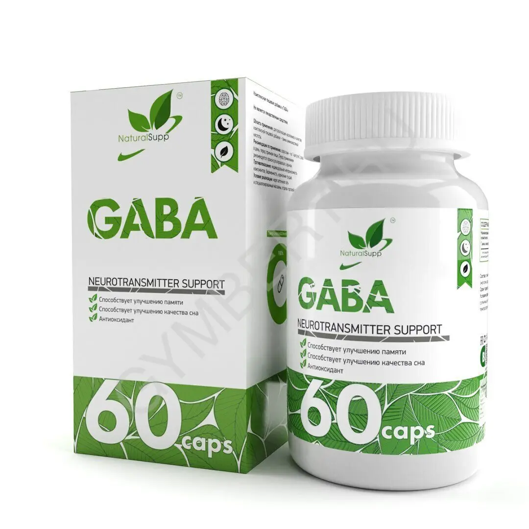 Natural Supp GABA 450mg 60 caps, шт, арт. 3002002