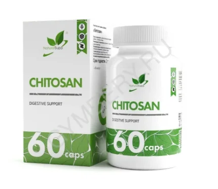 Фото для Natural Supp Chitosan (Хитозан) 500 мг 60 caps, шт., арт. 3007032