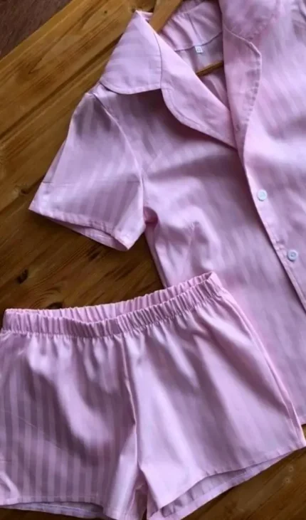 Пижама женская розовая