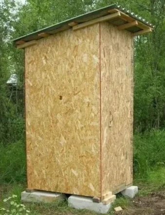 Дачный туалет. Хозяйственные постройки