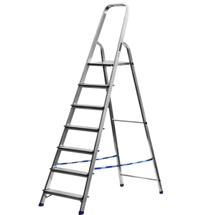Фото для Лестница-стремянка, 7 ступеней, алюминиевая, 145см - СИБИН