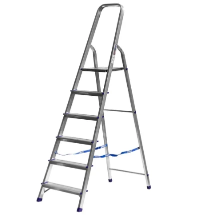 Фото для Лестница-стремянка, 6 ступеней, алюминиевая, 124см - СИБИН