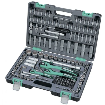 Фото для Набор инструмента 151предм. (1/4 - 3/8 - 1/2) усиленный кейс - Stels