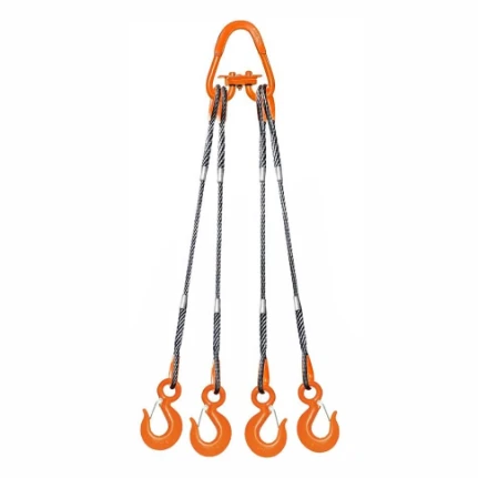 Фото для Стропа 4СК- 5,0т (L = 2,0м) звено РТ-3 с кч din 2,0 т (опрессовка) - Magnus Profi
