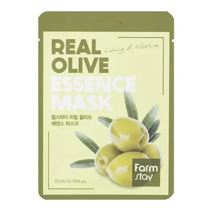 Фото для FARMSTAY Маска для лица с экстрактом Оливы - Real Olive Essence Mask