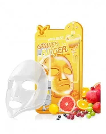 Фото для Elizavecca Маска витаминная для борьбы с куперозом Vita Deep Power Einger Mask Pack
