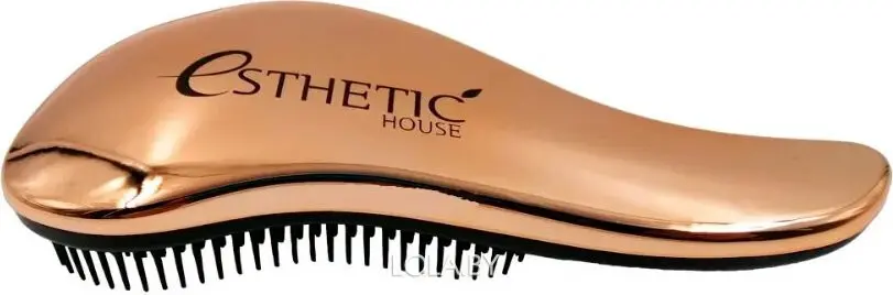 Расческа для волос Esthetic House пластик Бронзовая 18*7см