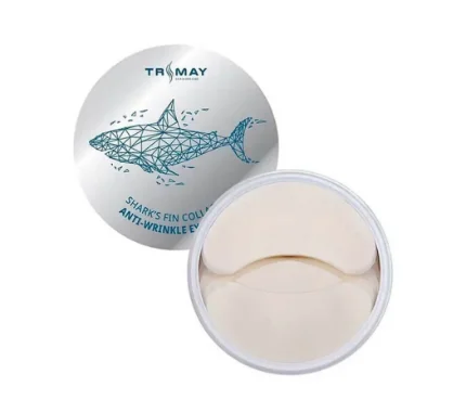 Фото для Антивозрастные патчи с коллагеном плавника акулы TRIMAY Shark’s Fin Collagen Anti-wrinkle Eye Patch