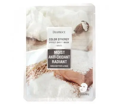Deoproce Color Synenergy Efect Sheet Mask White