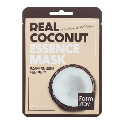 Фото для Тканевая маска с кокосом FarmStay Real Coconut Essence Mask