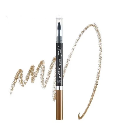 Фото для Etude House / Etude Гелевый карандаш для бровей Drawing Eye Brow Proof Gel Pencil № 02 Natural Brown, 0,2 гр