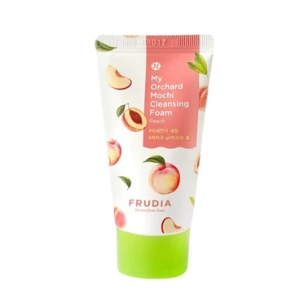 Фото для Frudia Пенка для умывания с персиком мини My orchard mochi cleansing foam peach