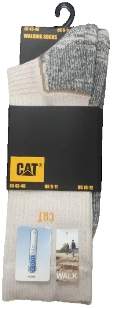 Термоноски CAT бежевый с серым 007 (39-42)