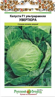 Фото для Капуста б/к Увертюра F1 ультраранняя (30шт)