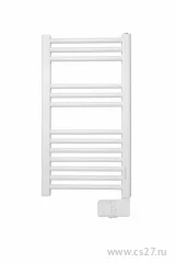 Фото для Электрический полотенцесушитель Atlantic модель Theola Digital, узкий белый 300 Вт