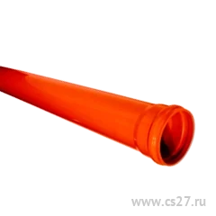 Фото для Труба ПП наружная с раструбом 160х1000х0,4