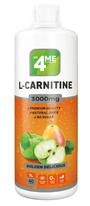 L-карнитин 4ME NUTRITION Concentrate 3000мг 500мл. Яблоко-груша