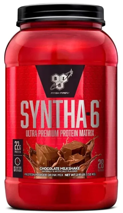 Протеин BSN Syntha-6 многокомпонентный 1320г. Шоколадный молочный коктейль
