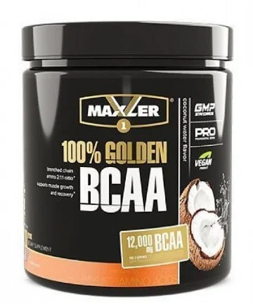 БЦАА MAXLER 100% Golden 210г. Кокосовая вода