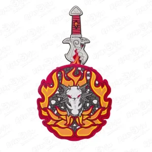 Фото для Набор меч с щитом Драконий король ПВХ
