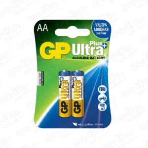 Батарейки GP Ultra Plus АA 2шт